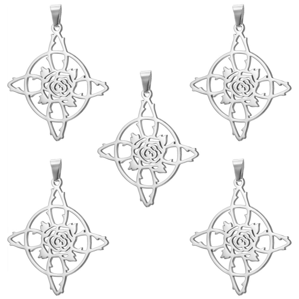 1070 5Pcs Witches Knot DIY Charms for Jewelry Making and Crafting